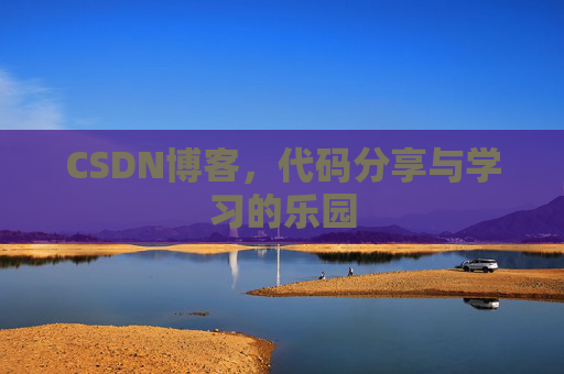 CSDN博客，代码分享与学习的乐园